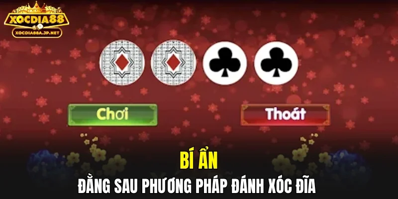 Bí ẩn đằng sau phương pháp đánh xóc đĩa