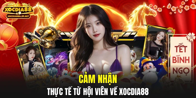 Cảm nhận thực tế từ hội viên về XOCDIA88