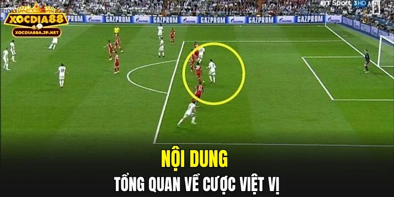 Nội dung tổng quan về cược việt vị