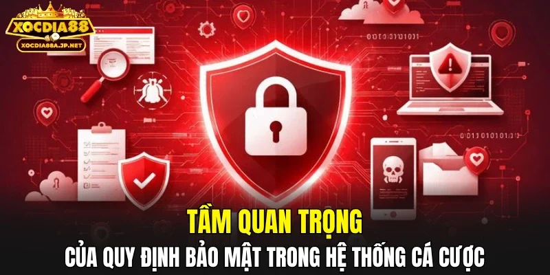 Tầm quan trọng của quy định bảo mật trong hệ thống cá cược